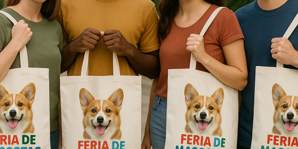 Estampación Textil, Bordados e Impresión DTF Begues · Bolsas de algodón / tote bags